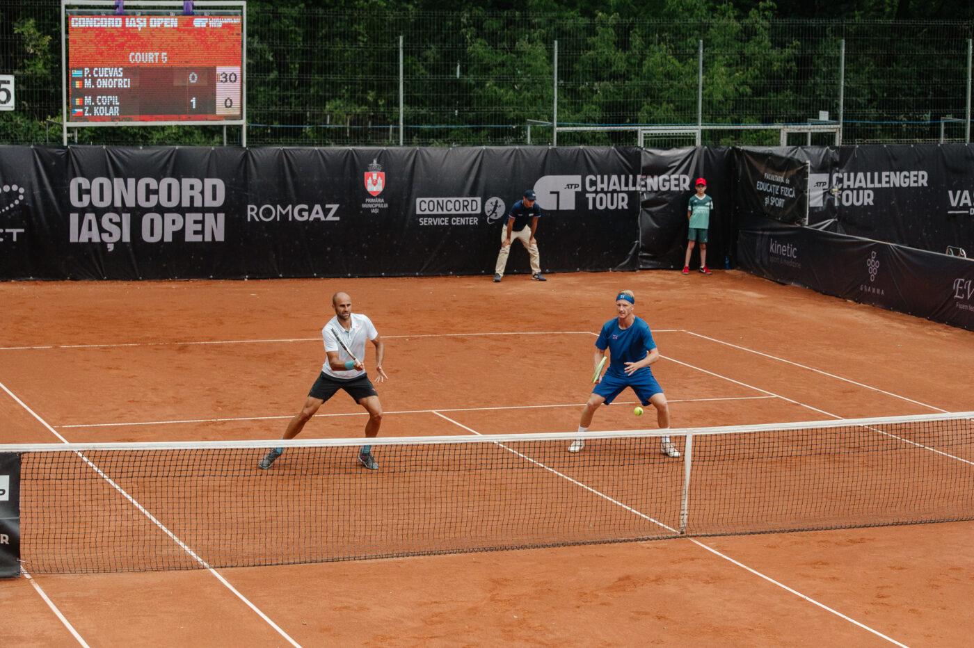Cristian Garin, Zapata Miralles și Hugo Gaston s-au calificat în semifinale la Concord Iași Open. Avem doi români în ultimul act la dublu
