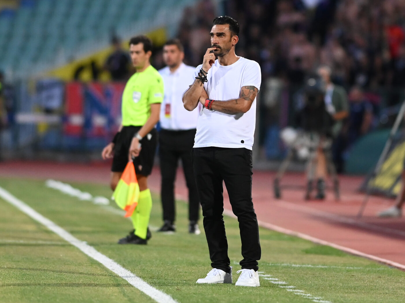 De ce n-au fost titularizați Florinel Coman și Darius Olaru în meciul Oțelul Galați – FCSB! Un om de bază, în pericol să rateze returul cu CSKA 1948 Sofia. „A simțit o durere puternică!”