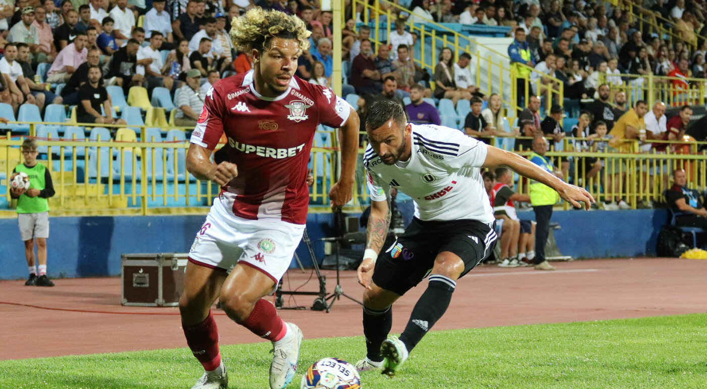 U Cluj – Rapid 0-3, în etapa a doua din Superliga | Giuleștenii, victorie la scor de neprezentare și primul succes al lui Cristiano Bergodi