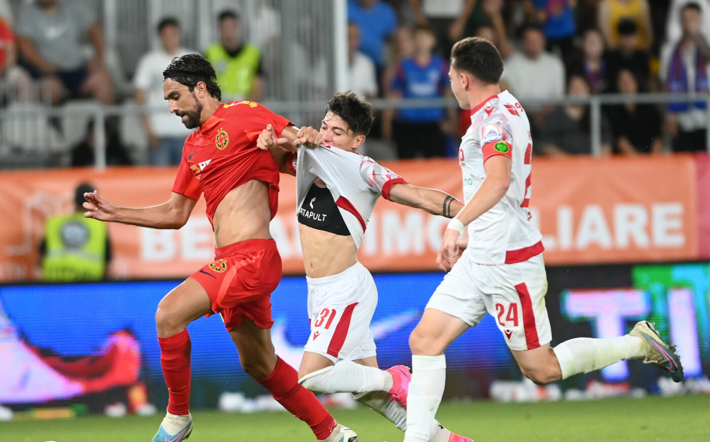 Andrea Compagno a dat răspunsul așteptat de milioane de fani la întrebarea: „Pleci de la FCSB?”. Italianul a recunoscut cu sinceritate și a folosit o denumire pentru club care îl va înfuria pe Florin Talpan