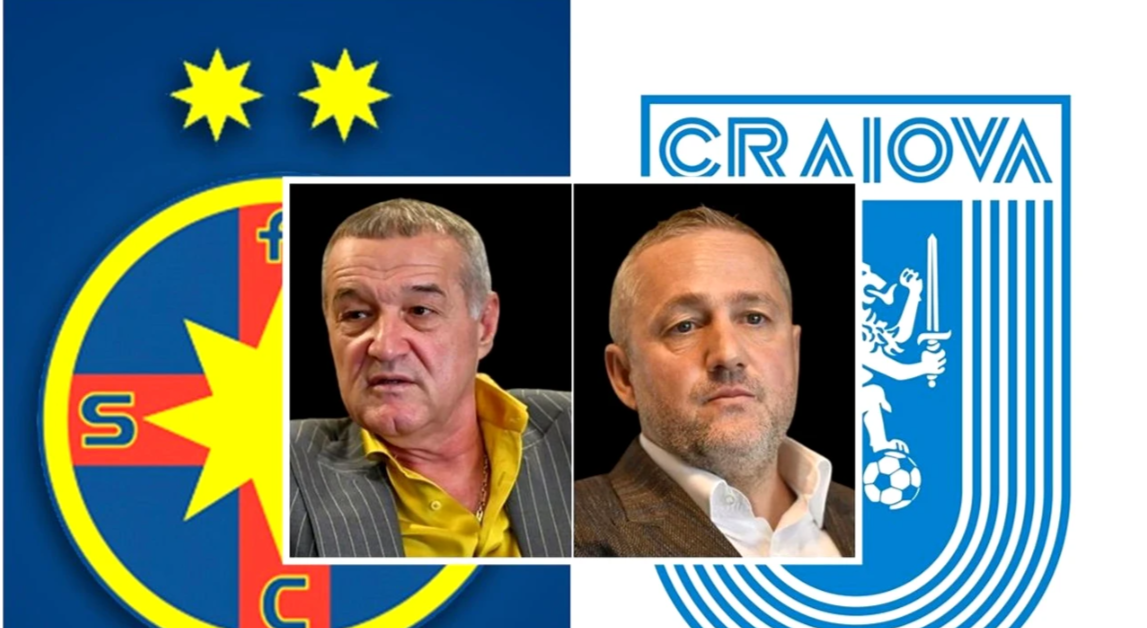 FCSB sau Universitatea Craiova: cine are cei mai buni fotbaliști din Superliga? Mihai Rotaru compară post cu post vedetele celor două echipe, în direct, și îi dă o lovitură cruntă lui Gigi Becali! „Nu l-aș da pe el pentru Coman”