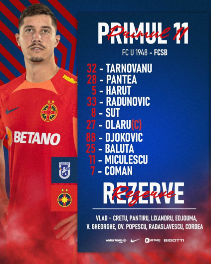 Sursă: Instagram/FCSB
