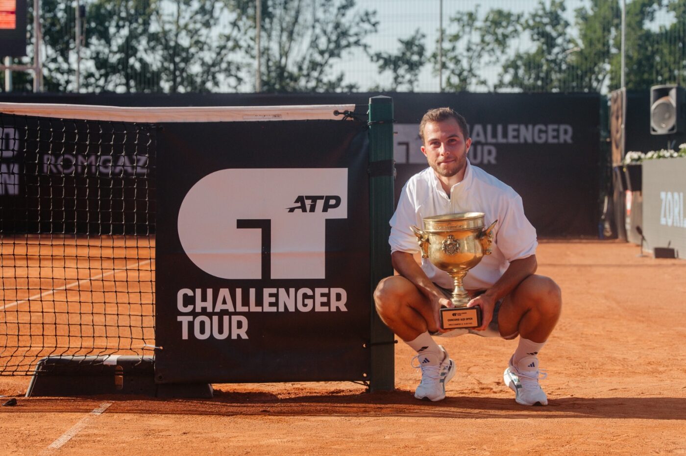 Francezul Hugo Gaston, noul campion la Concord Iași Open 2023. Românii Gabi Boitan și Bogdan Pavel au pierdut finala de dublu