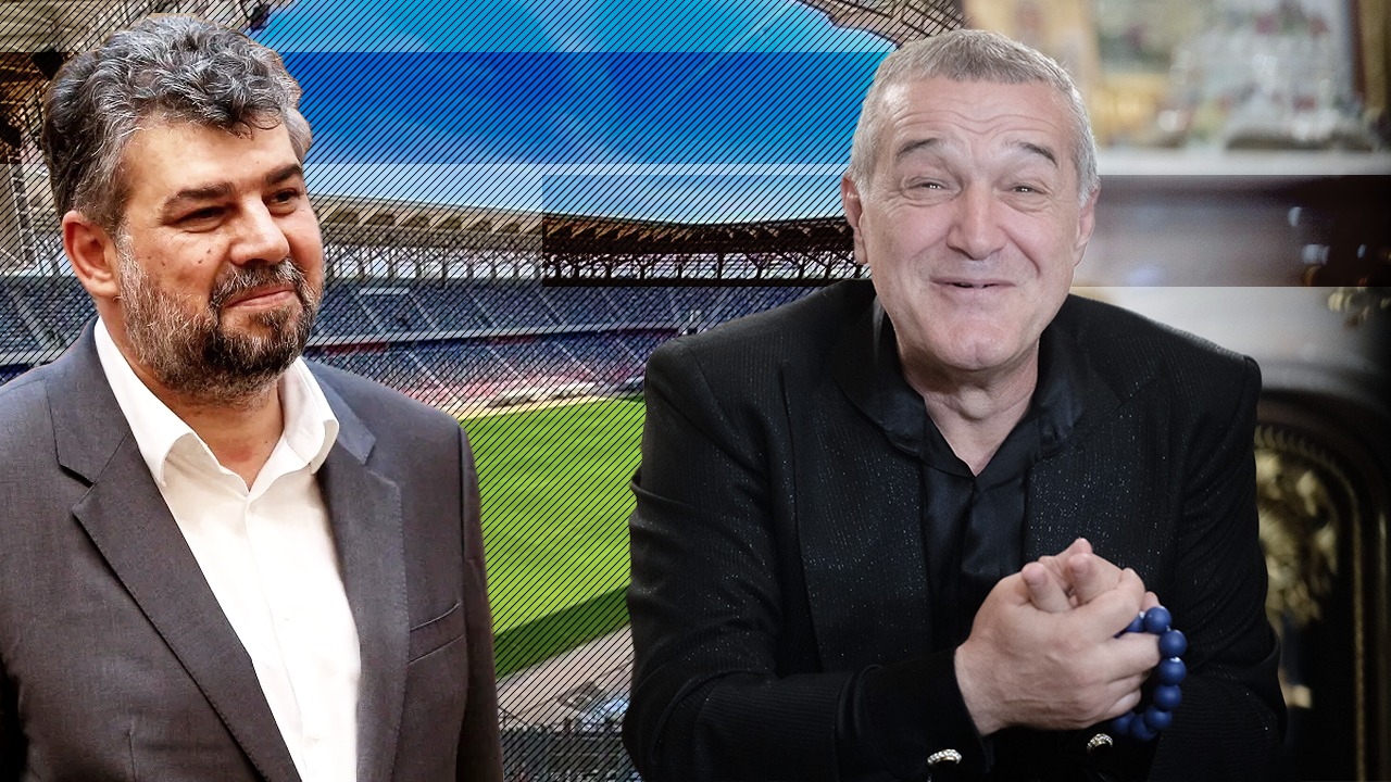 Gigi Becali îl cheamă invitat de onoare la FCSB – Dinamo, în Ghencea, pe Marcel Ciolacu! „Vino, bă, stai lângă mine, că ai fost băiat bun! Să te mândreşti că stai lângă Becali”