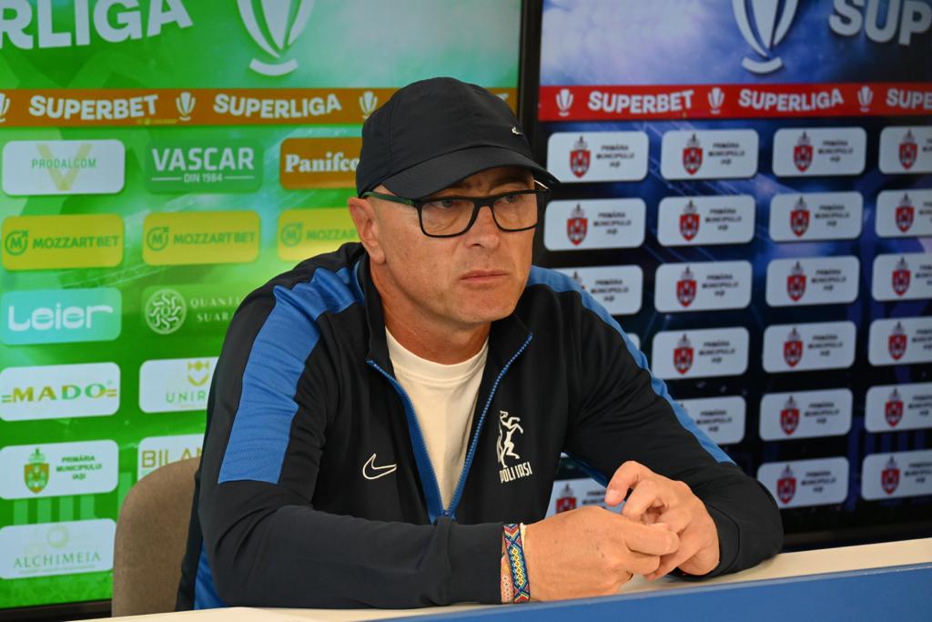 Leo Grozavu așteaptă revanșa în fața celor de la Hermannstadt, după eșecul cu CFR Cluj + Când vin transferurile așteptate la Poli Iași