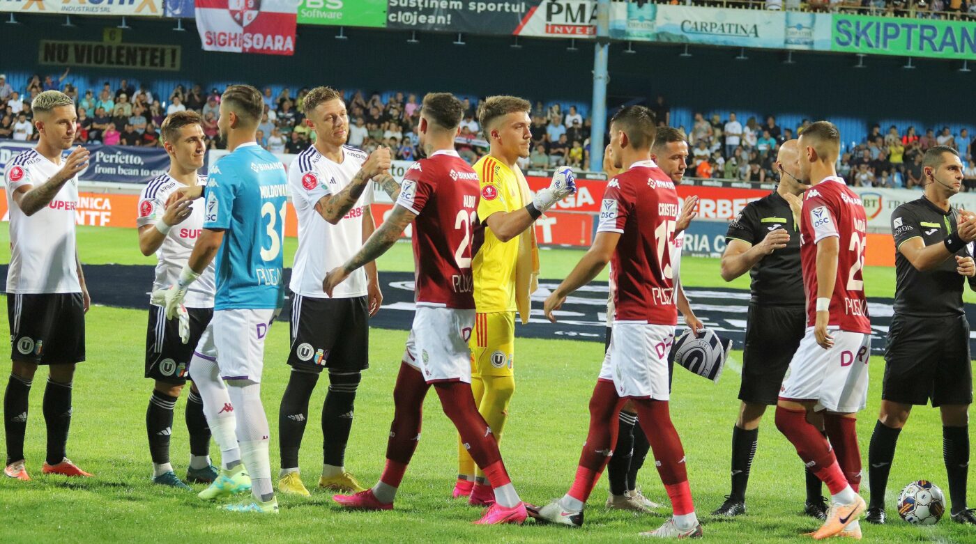 Jucătorii lui U Cluj, la pământ după înfrângerea cu Rapid: „Am arătat rău! Nu e cazul să vorbim despre alte obiective”