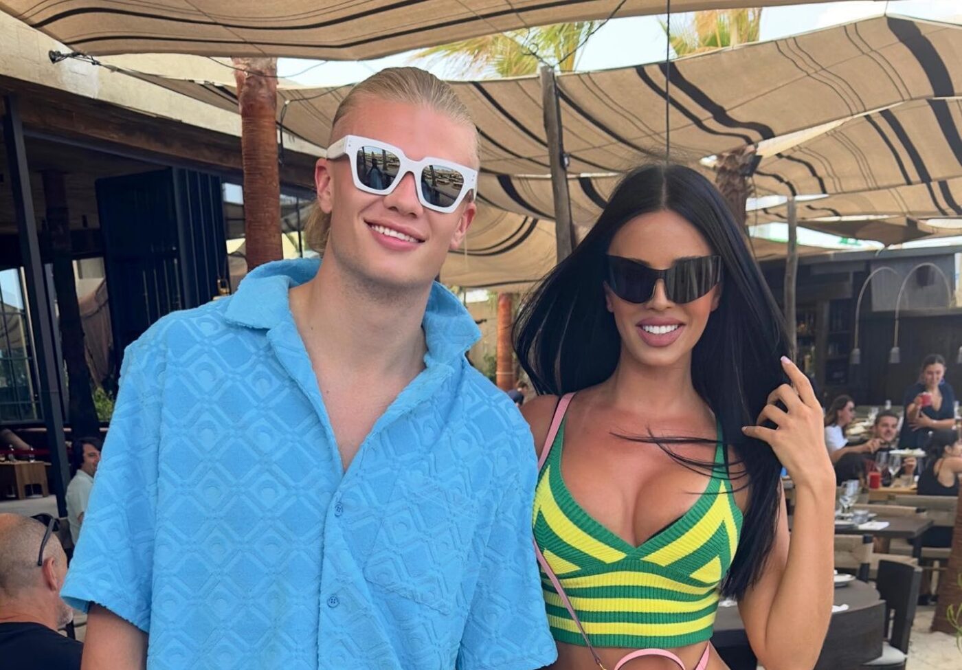 Ivana Knoll, întâlnire surprinzătoare cu Erling Haaland! Imaginea cu starul lui Manchester City și „cea mai frumoasă femeie de la Cupa Mondială” a devenit virală | GALERIE FOTO