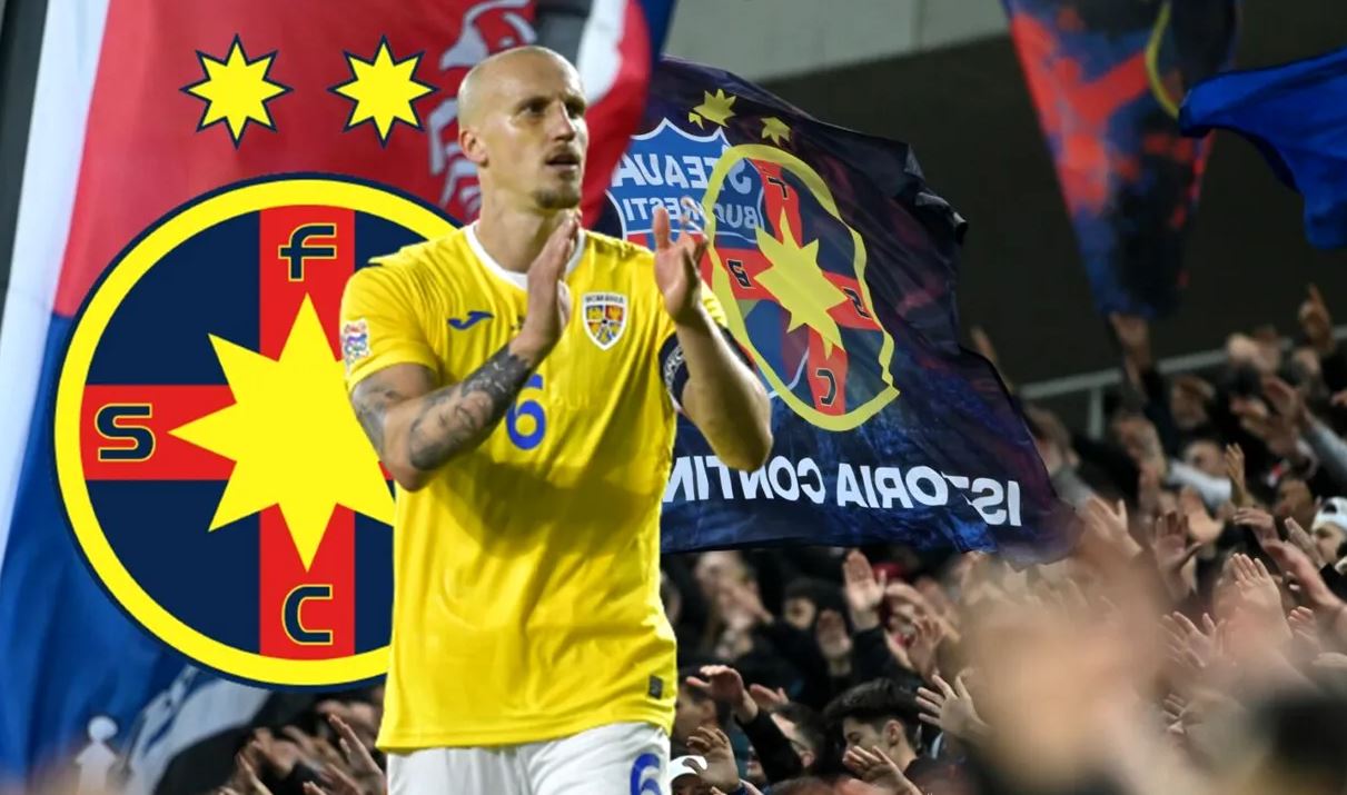 Prima reacție a lui Vlad Chiricheș, după ce a semnat cu FCSB! Mesajul din 5 cuvinte, în limba engleză, cu care și-a anunțat revenirea în tricoul roș-albastru!