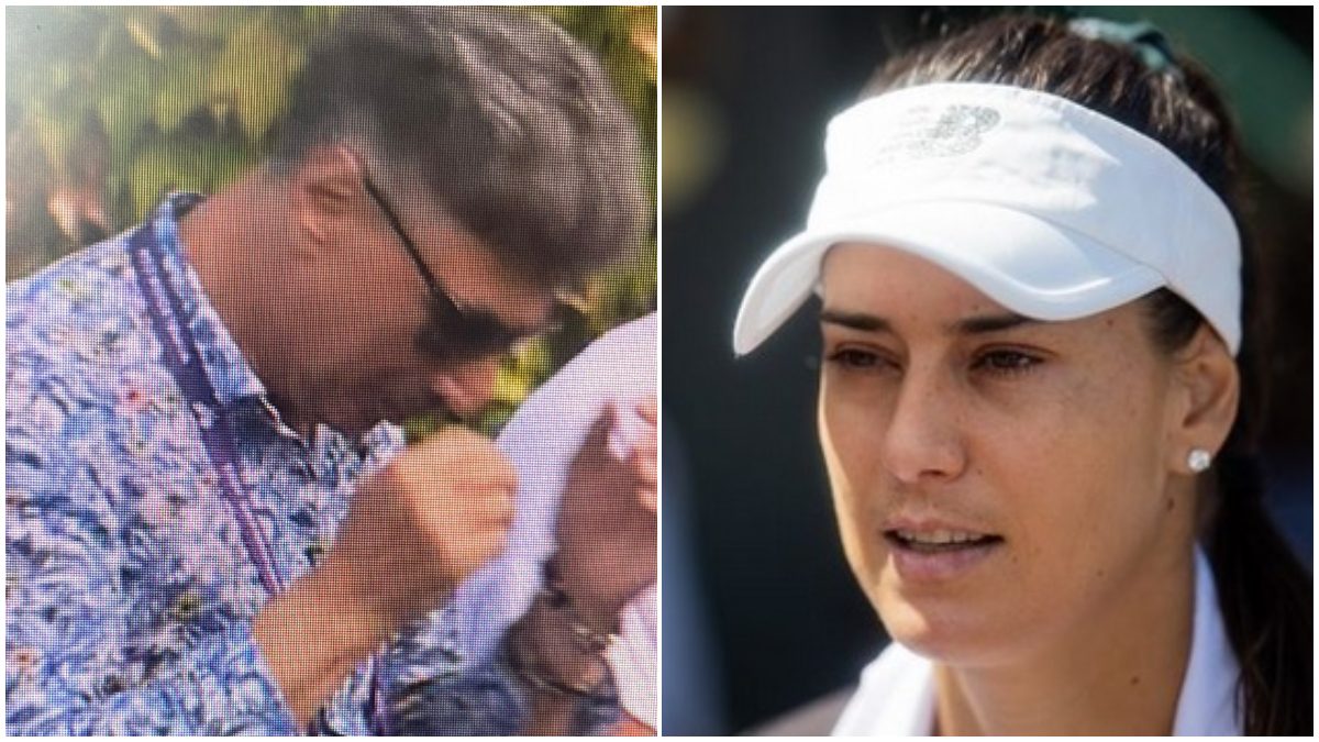 Moment hilar cu un spectator la Wimbledon, după ce Sorana Cîrstea a îndemnat la revenirea la masculinitate! Românca, întrebată despre ținuta bărbatului: „Asta ai vrut să spui?”