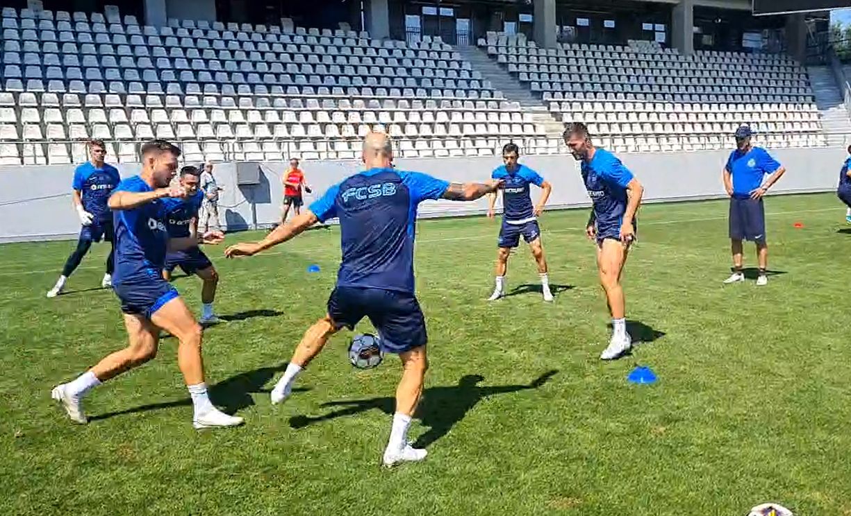 Transferul cu care Gigi Becali vrea să amuțească Superliga uimește! Charalambous și fotbaliștii FCSB au rămas șocați de cât de bun este la antrenamente | VIDEO