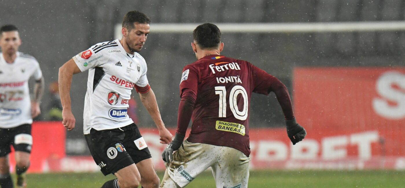 U Cluj – Rapid 0-1, Live Video Online, în etapa a doua din Superliga | Pauză pe Cluj Arena! Giuleștenii intră în avantaj la vestiare