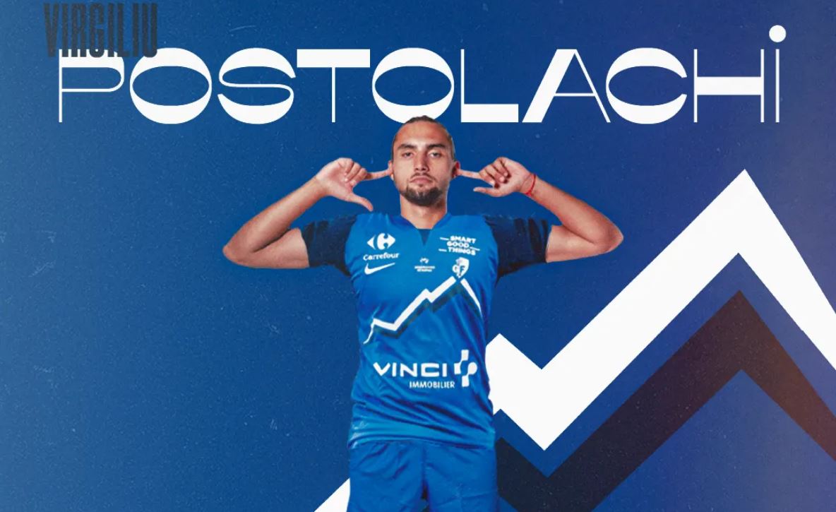 Virgiliu Postolachi, prezentare de mare star la noua echipă: „Sunt la clubul la care au jucat Djorkaeff și Giroud!”