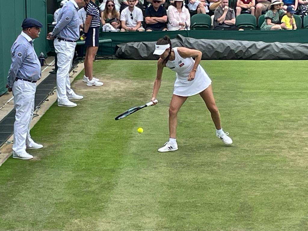 CORESPONDENȚĂ DE LA WIMBLEDON | Sorana Cîrstea, despre marele regret după eliminarea în fața lui Beatriz Haddad: „M-am bătut singură” | FOTO