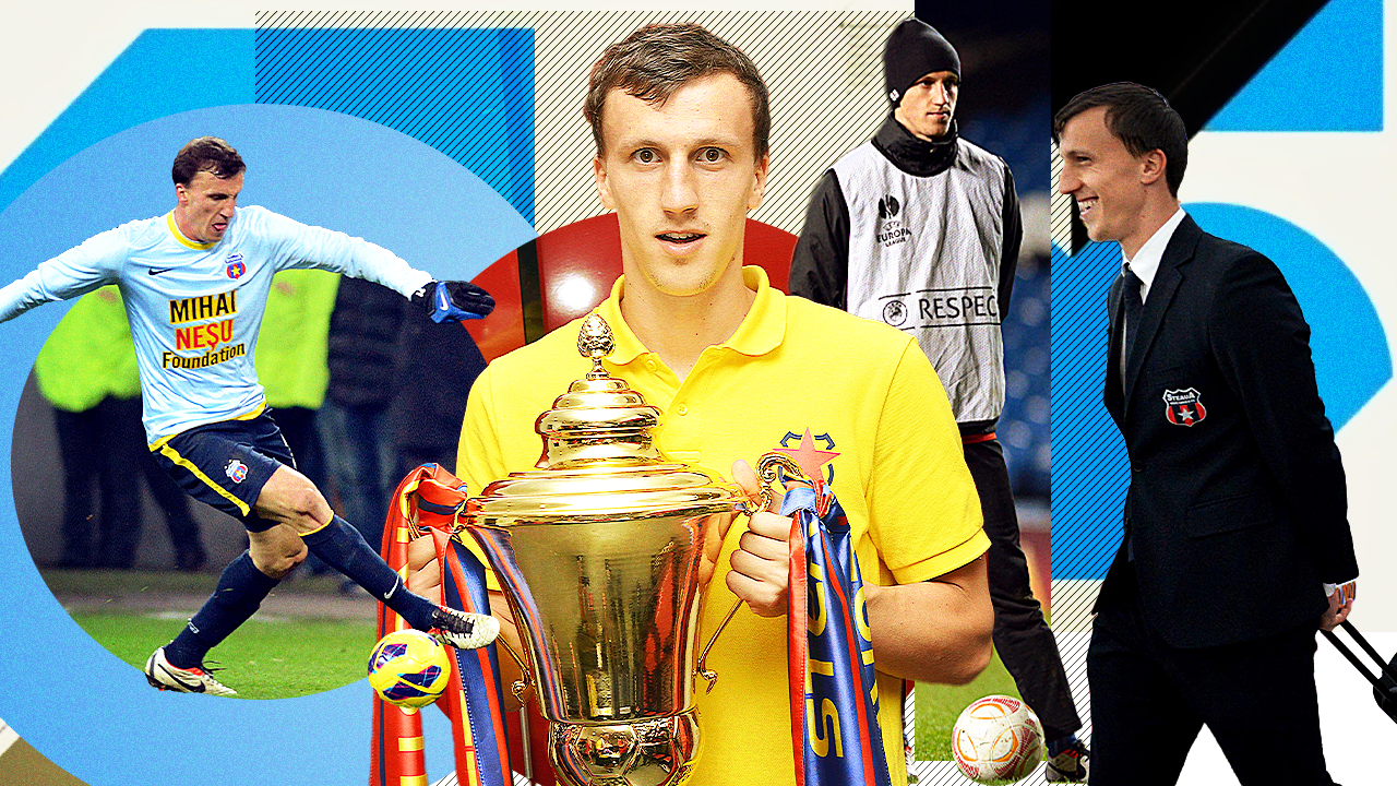 Zece imagini de colecție, la zece ani de la revenirea lui Vlad Chiricheș în Superliga! Cum arăta căpitanul atunci când FCSB era Steaua | GALERIE FOTO. Ce mai fac foștii săi colegi și cum sărbătorea trofeele alături de noul rival Laurențiu Reghecampf | SPECIAL