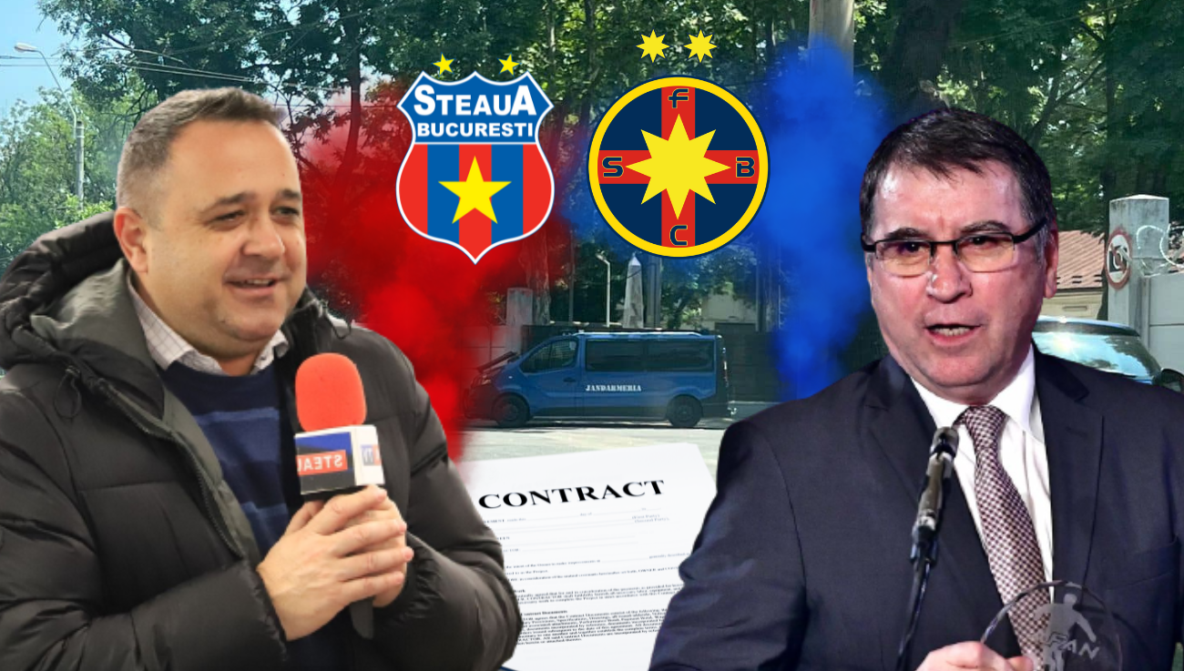 Comandantul Ștefan Bichir s-a speriat de Peluza Sud! A chemat dubele de Jandarmerie în ziua în care s-a întâlnit cu Valeriu Argăseală pentru a semna contractul pentru stadionul Steaua! EXCLUSIV