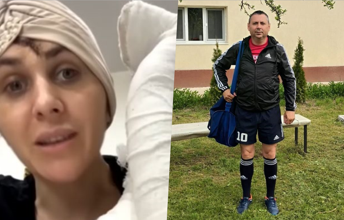 Daniel Balaciu, antrenor și investitor la o echipă de fotbal din România, a primit lovitura fatală din partea soției pe care a agresat-o fizic. Ce are de gând femeia să facă după ce a fost desfigurată: „Când am coborât din ambulanță, nu știa cine sunt”