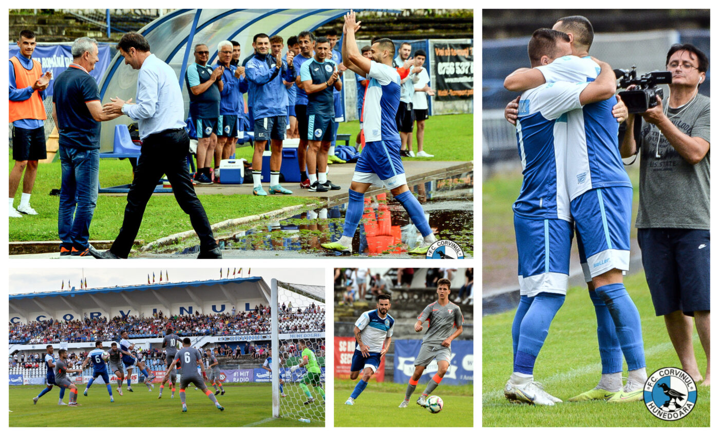 UTA a făcut demonstrație de pragmatism în amicalul cu Corvinul, în care Alexandru Curtean a pus punct carierei de fotbalist. Arădenii dau doi jucători chiar hunedorenilor