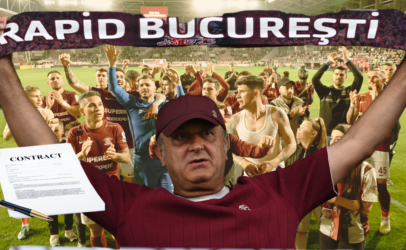 Oare Dan Șucu și Victor Angelescu au citit când au semnat? Un fotbalist de la Rapid și-a făcut un contract „beton” în care a trecut câteva clauze care îl vor îmbogăți | EXCLUSIV