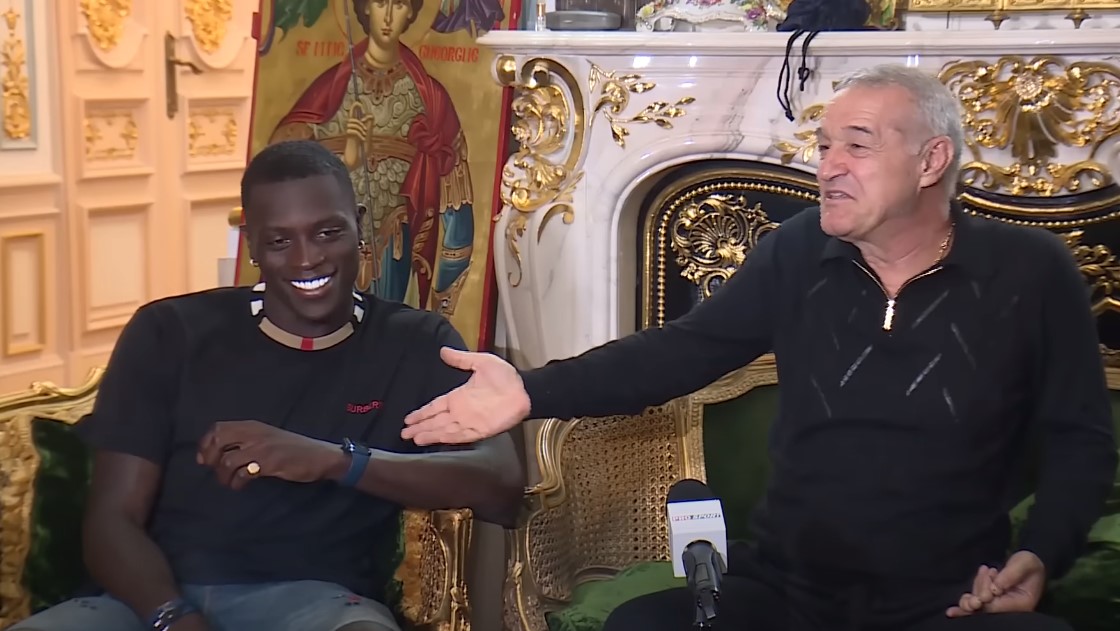 Joyskim Dawa, pe picior de plecare de la FCSB: „Becali vinde pe bandă rulantă, bam-bam!” Cât cere Gigi Becali pentru stoperul său: „E cel mai bun fundaș central din România”