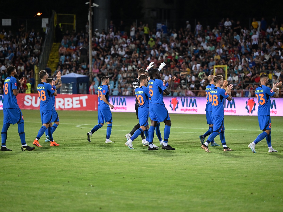 Oțelul Galați – FCSB 0-1, Live Video Online în etapa 3 din Superliga | Euro-golul lui Octavian Popescu a decis prima repriză!