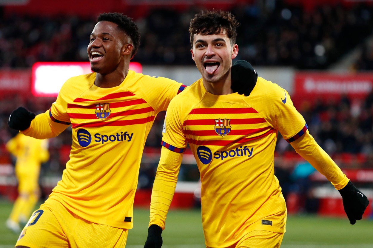 Super-amicalul Barcelona – AC Milan, decis de o execuție de kinogramă a lui Ansu Fati. Dembele scos în afara lotului de Xavi | VIDEO