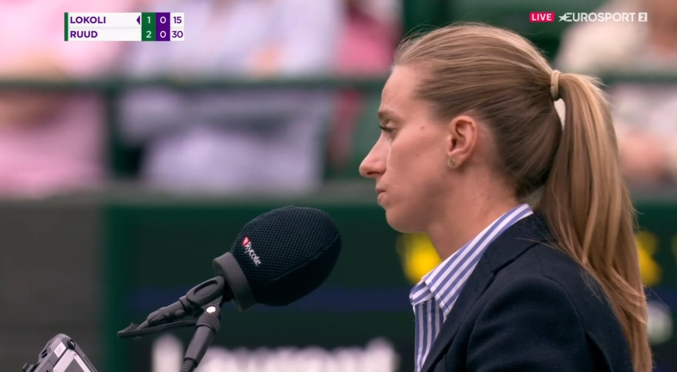 Decizia arbitrei din România, întâmpinată cu huiduieli la Wimbledon