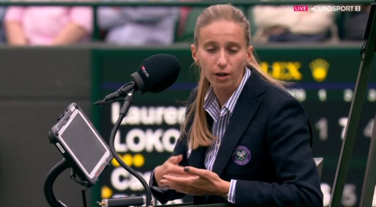 Decizia arbitrei din România, întâmpinată cu huiduieli la Wimbledon
