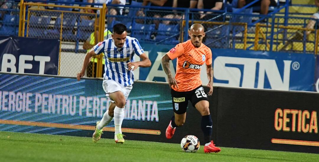 Poli Iași – Universitatea Craiova 1-4, în etapa a cincea din Superliga | Oltenii avură pornirea grea! Au fost conduși, dar Alex Mitriță a redresat corabia