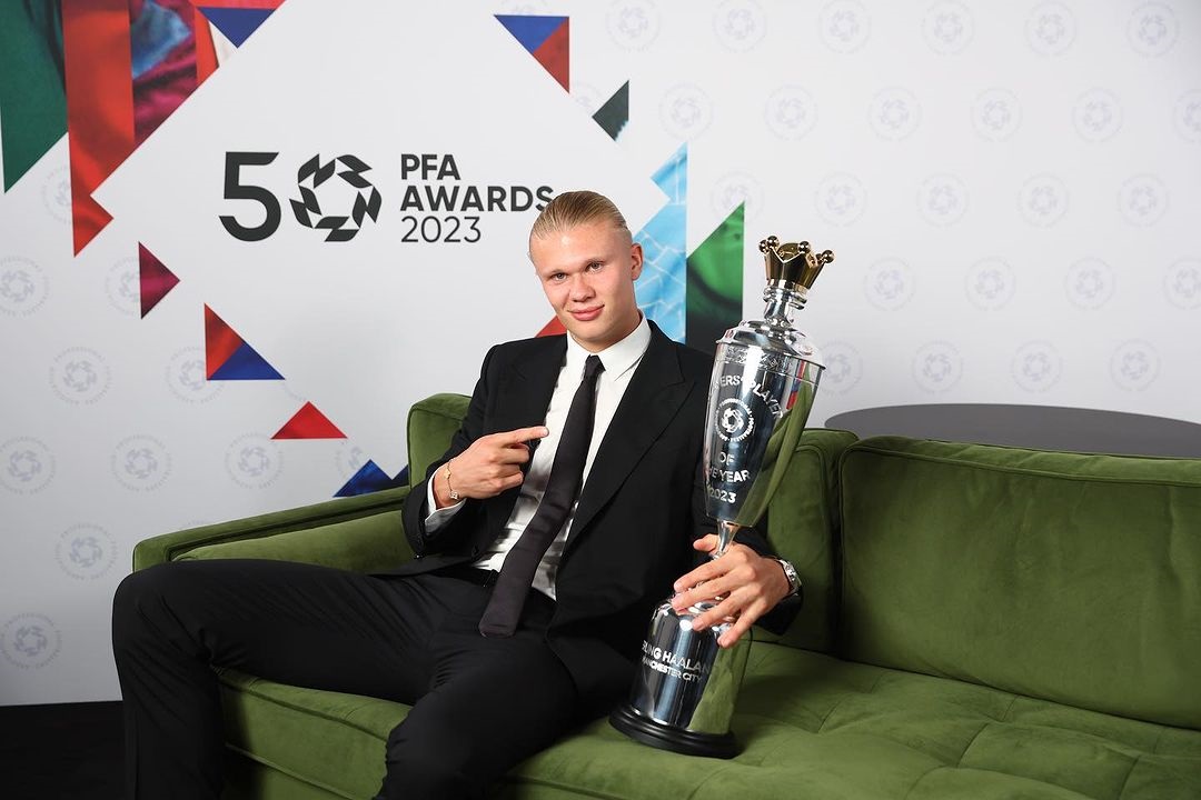 Erling Haaland este regele din Premier League: a câștigat trofeul râvnit de Harry Kane și Kevin de Bruyne!