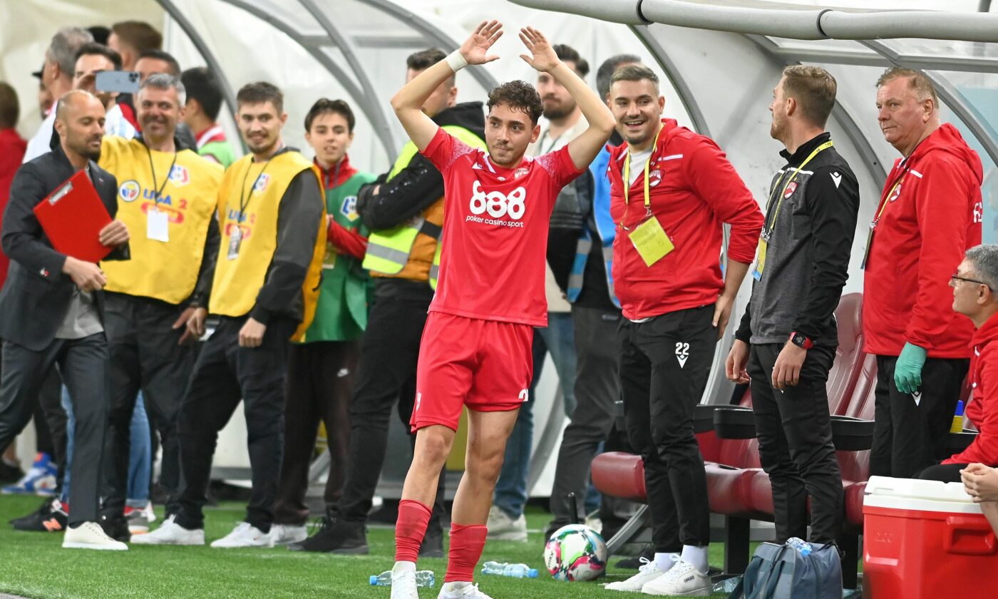 Ahmed Bani, eroul lui Dinamo în Cupa României! A reușit dubla cu Metaloglobus și a calificat echipa în grupe: „Nu a fost deloc ușor!”