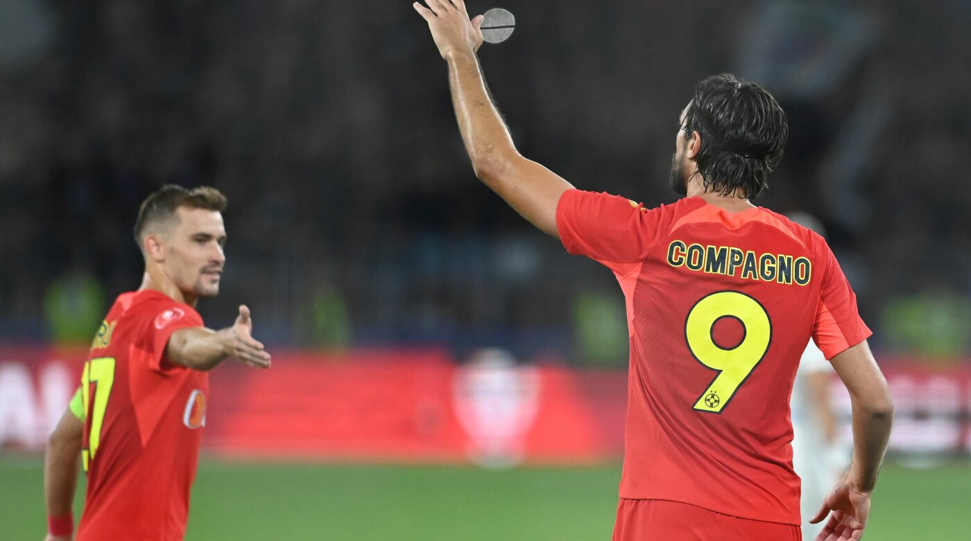 Andrea Compagno, declarație pe placul lui Gigi Becali după FCSB – CFR Cluj: „Eu dau totul să fie patronul mândru de mine”