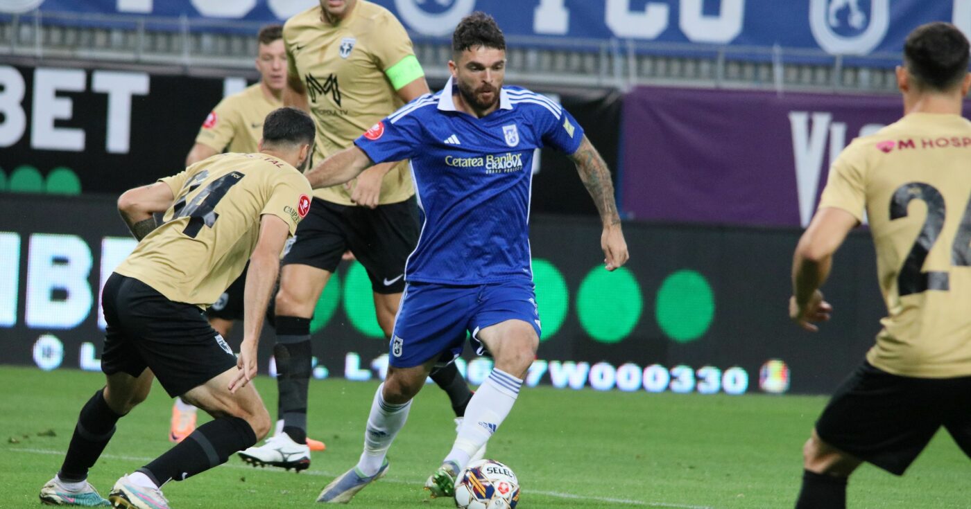 Aurelian Chițu, omul meciului FC U Craiova – FC Voluntari, mesaj pentru suporterii olteni: „Sperăm să îi facem să revină alături de noi!”