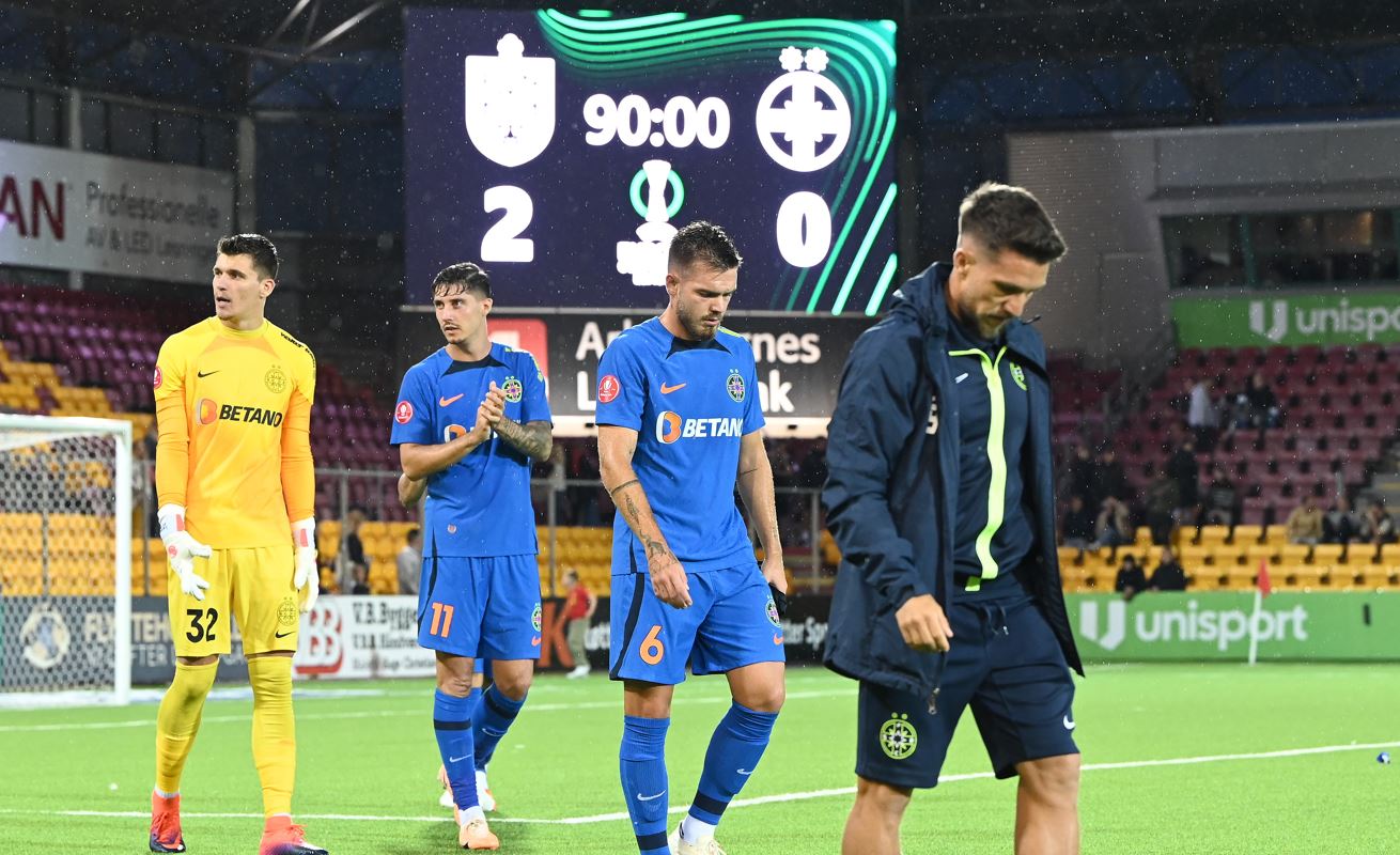 Ce au făcut fotbalitștii FCSB după ce au fost eliminați din Europa de Nordsjaelland! Imaginile care arată atmosfera de la echipa lui Gigi Becali