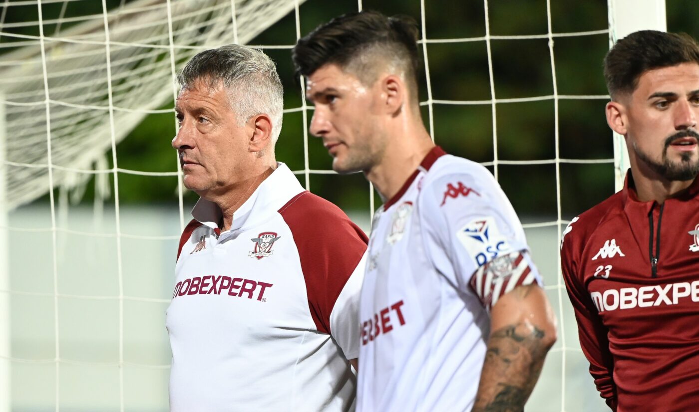 Cristiano Bergodi, în pericol să fie dat afară de la Rapid, după seria slabă de rezultate? Italianul recunoaște erorile și că simte presiunea: „Eu sunt primul vinovat! Fanii nu au răbdare”