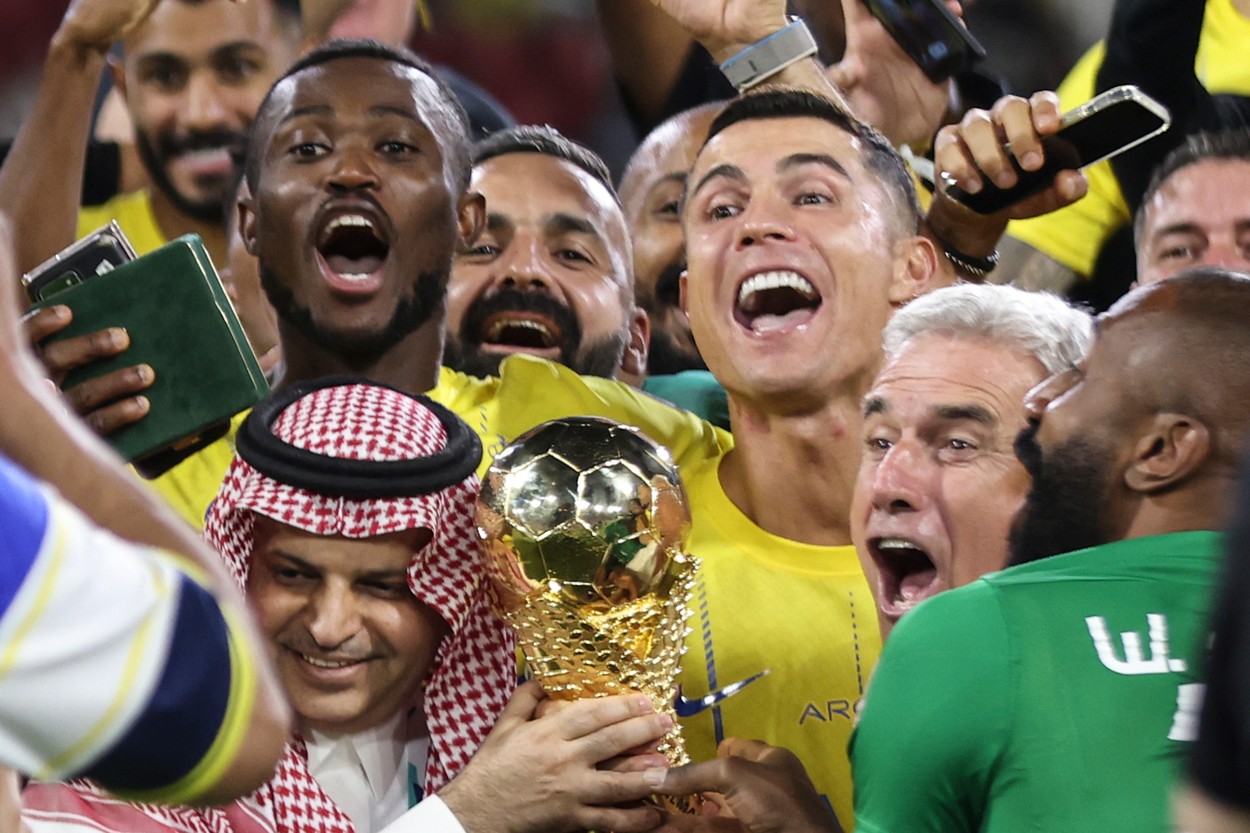 Cristiano Ronaldo a stabilit un nou record greu de egalat, la scurt timp după ce a câștigat primul trofeu cu Al-Nassr!