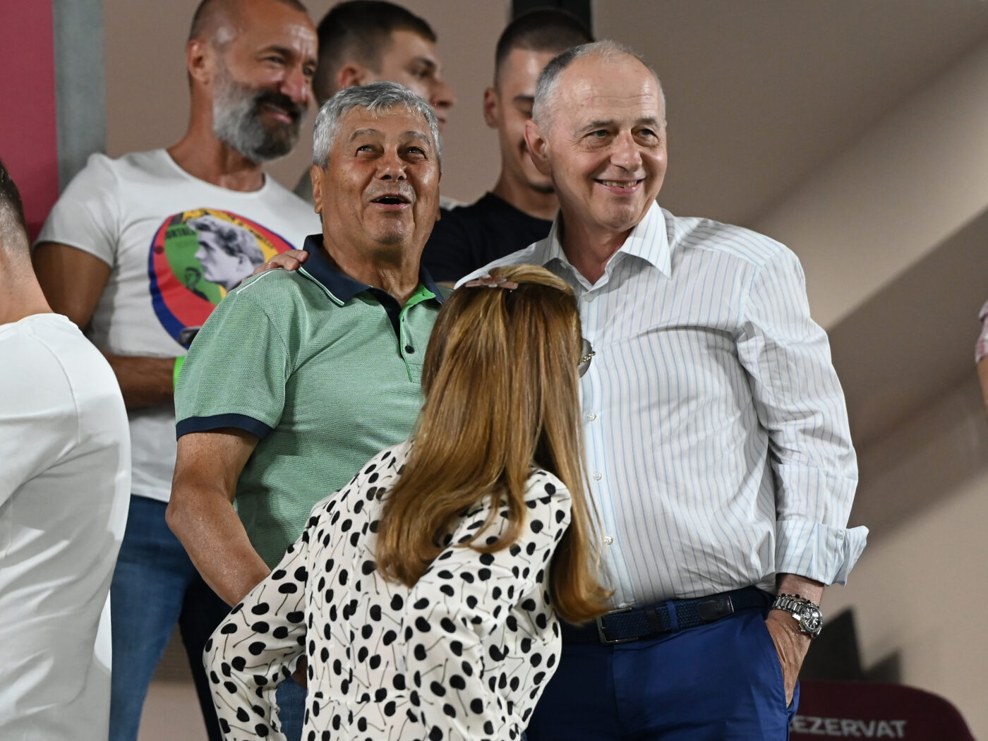 Cum a fost omagiat Mircea Lucescu în Giulești, cu ocazia meciului Dinamo Kiev – Beșiktaș din Conference League | FOTO