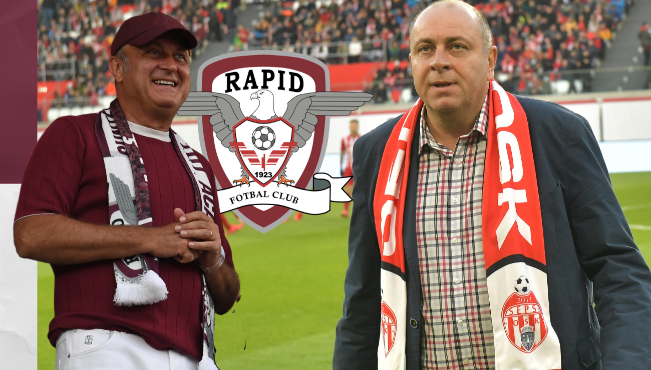 Șucu și Dioszegi continuă negocierile pentru transferul verii la Rapid! Ultimele detalii despre suma la care au ajuns cei doi patroni în tratativele pentru Ștefănescu și ce plan are Sepsi! | EXCLUSIV