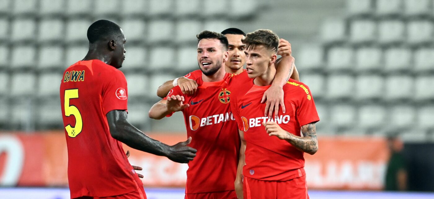 Dovizhdane, CSKA 1948 Sofia! Tavi Popescu a marcat golul de 3-2 pentru FCSB și a închis calificarea, după o fază comică | VIDEO