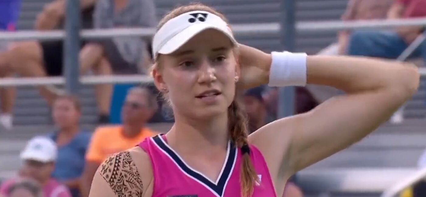 Latura nevăzută a Elenei Rybakina! Ce i-a putut spune numărul 4 WTA antrenorului în timpul meciului cu Jelena Ostapenko de la Cincinnati