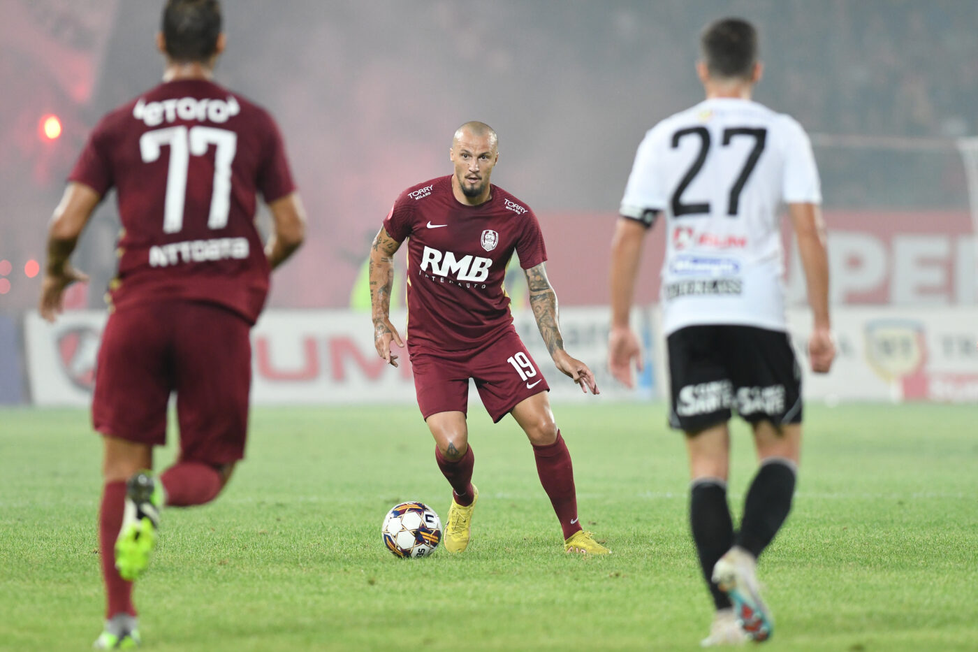 U Cluj – CFR Cluj 3-4, în runda a 6-a din Superliga. Conduși la pauză, elevii lui Mandorlini au revenit și au câștigat spectaculos derby-ul Ardealului