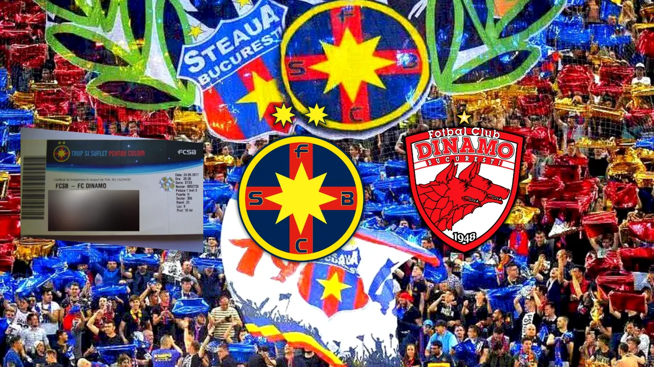 Bubuie piața neagra cu bilete la meciul FCSB – CFR, de pe stadionul Steaua din Ghencea! Cât te costă acum dacă vrei să stai la VIP