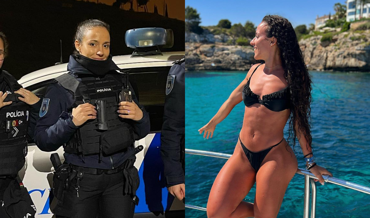 Fotbalistul lui Gică Hagi are spatele asigurat! O frumoasă polițistă i-a sucit mințile fundașului stânga de la Farul Constanța | GALERIE FOTO