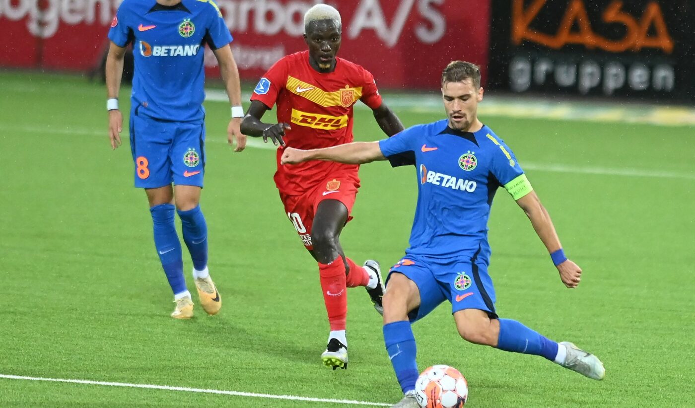 Darius Olaru, reacție dură după Nordsjaelland – FCSB 2-0: „Am simțit arbitrul de partea lor!”