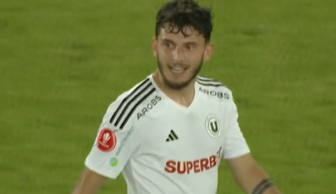 Ianis Stoica a spart gheața în U Cluj – CFR! De când nu a mai înscris în Superliga atacantul căruia Gigi Becali i-a stabilit o clauză de 500 de milioane de euro la FCSB