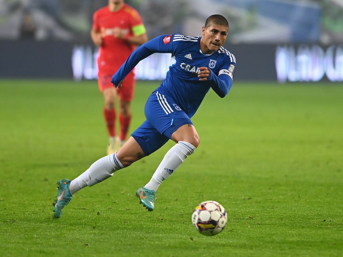 Juan Bauza a redevenit jucătorul care a stârnit interesul lui Gigi Becali! Fază individuală de toată frumusețea, finalizată cu gol, în meciul FC U Craiova – FC Voluntari! | VIDEO