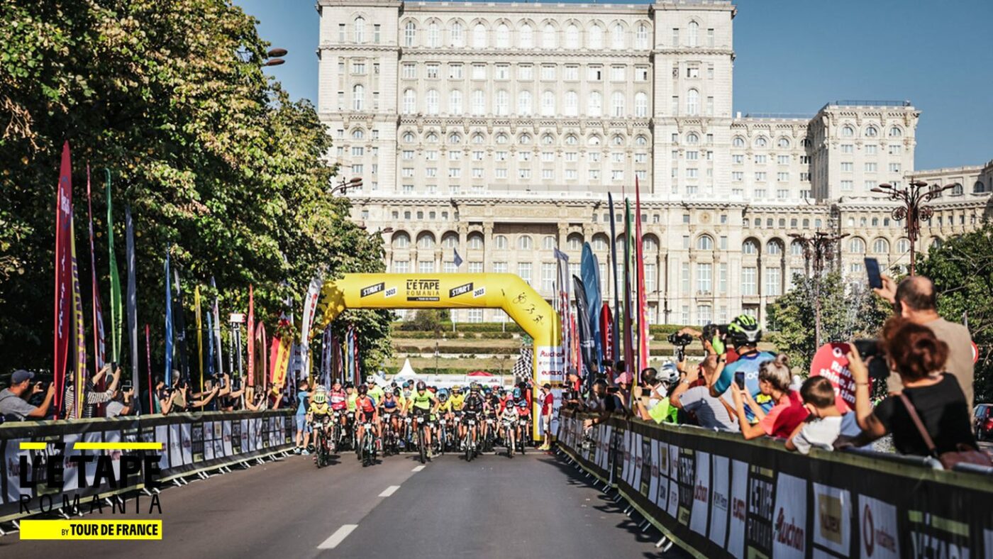 L’Étape România by Tour de France a strâns duminică pe străzile Capitalei peste 2.000 de sportivi! „Ciclismul trebuie să fie accesibil și distractiv pentru toți” | GALERIE FOTO