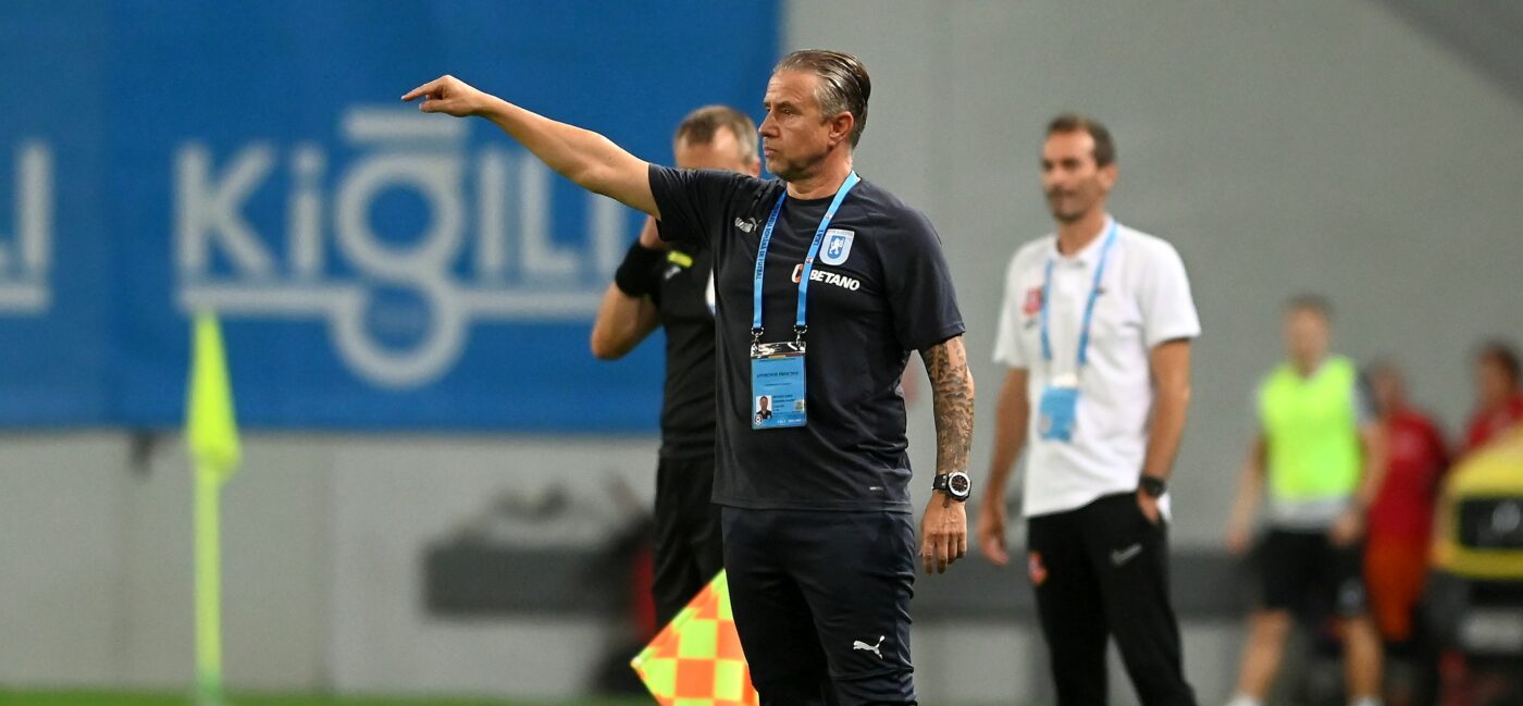 Primul nume care e pe lista neagră a lui Laurențiu Reghecampf după eşecul dureros din meciul cu Farul! Pe ce post ar putea Universitatea Craiova să facă urgent un transfer