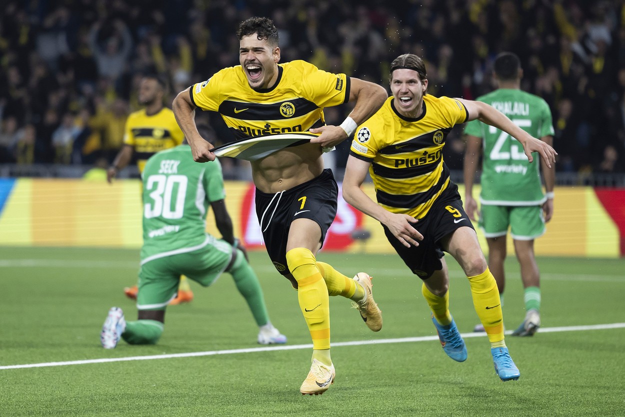 Rezultatele serii din returul play-off-ul Ligii Campionilor. Toate echipele calificate în grupe. Young Boys Berna și Galatasaray au făcut spectacol