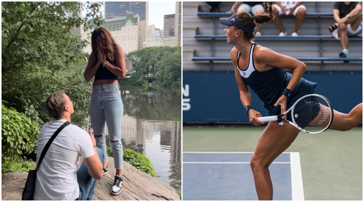 Ce moment înainte de US Open! Jucătoarea supranumită „Sharapova de România” a fost cerută în căsătorie de antrenorul ei: „Când găsești acea persoană pe care vrei să o enervezi pentru tot restul vieții!” FOTO