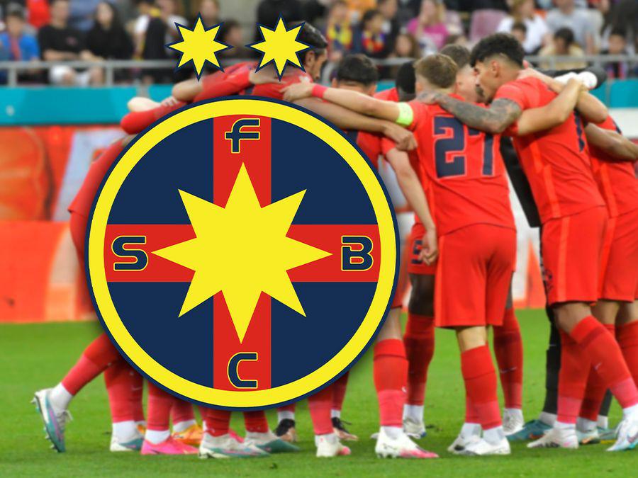 Sigla FCSB pe stadionul Steaua! Unde apare simbolul echipei lui Gigi Becali